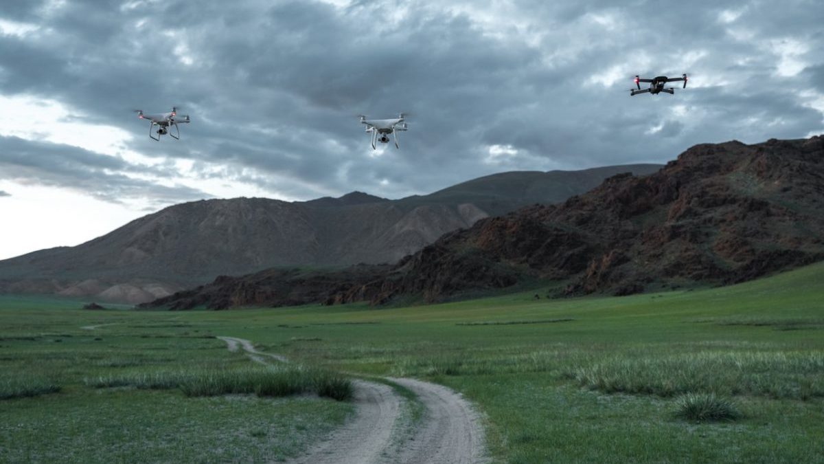 drones en zonas rurales