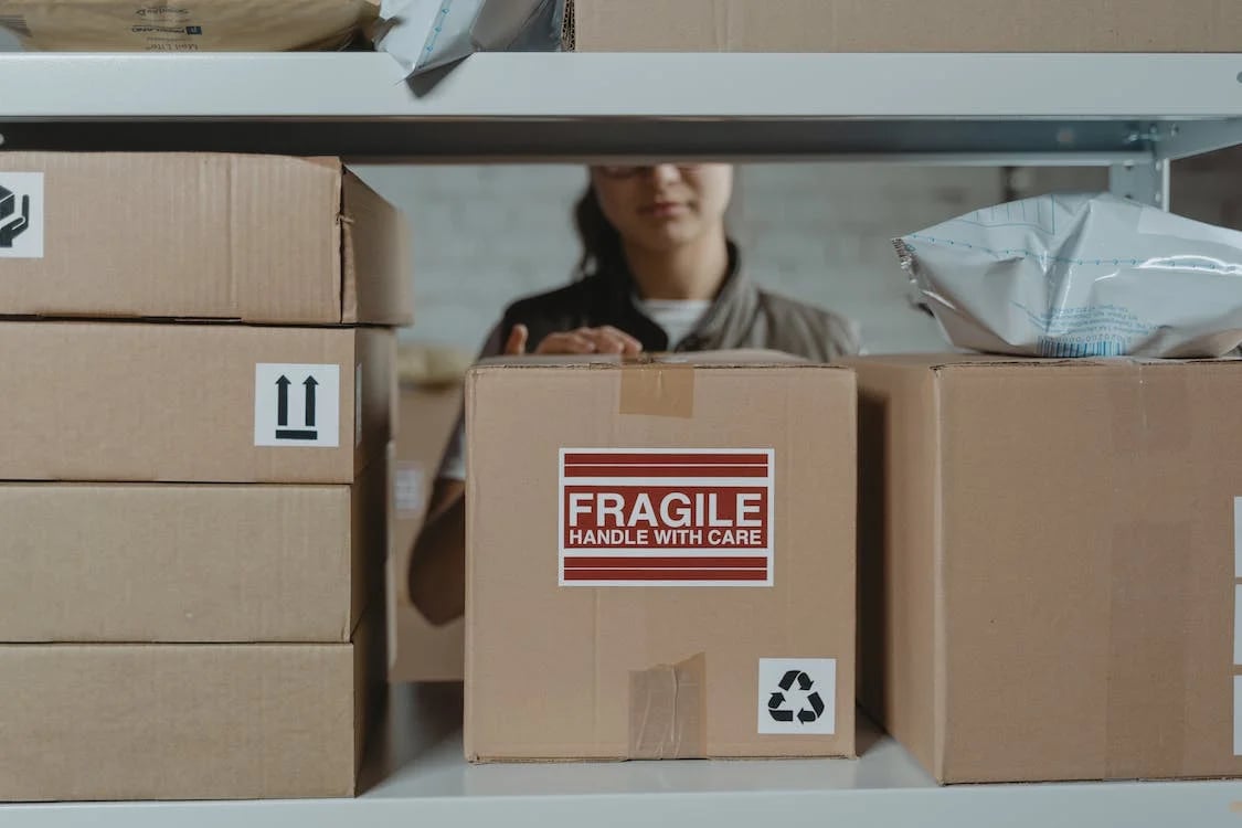 paquetes fragiles